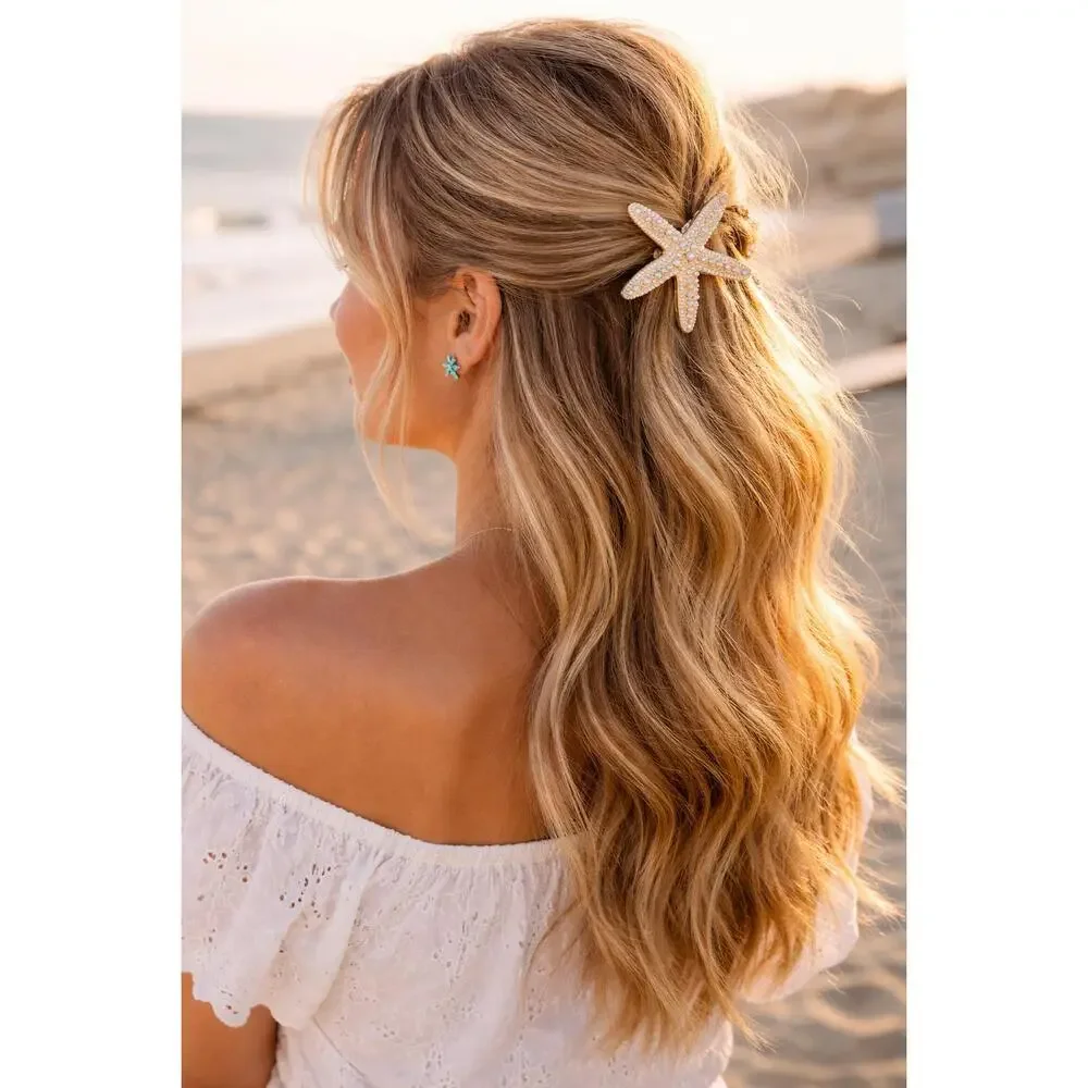 Seaside Starlet Hair Clips